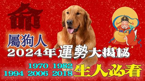 1970 屬狗2024 運勢|【1970年屬狗】生肖狗2024年運勢：1970年屬狗者全。